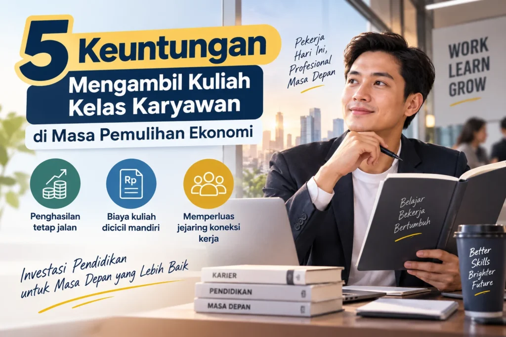 5 keuntungan mengambil kuliah kelas karyawan di masa pemulihan ekonomi