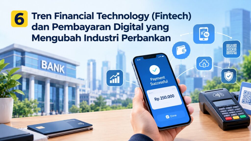 tren financial technologi dan pembayaran digital yang mengubah industri perbankan